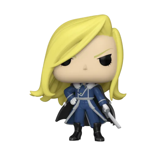 Fullmetal Alchemist Brotherhood POP! Animation Vinyl Figure Olivier Armstrong with Sword 9 cm